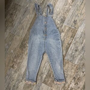 ZARA Light Blue Denim Overalls